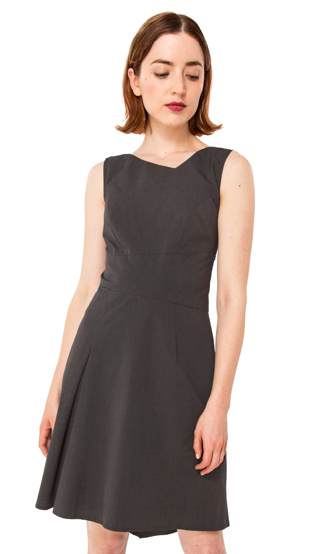 Dana Tank Dress/ Graphite