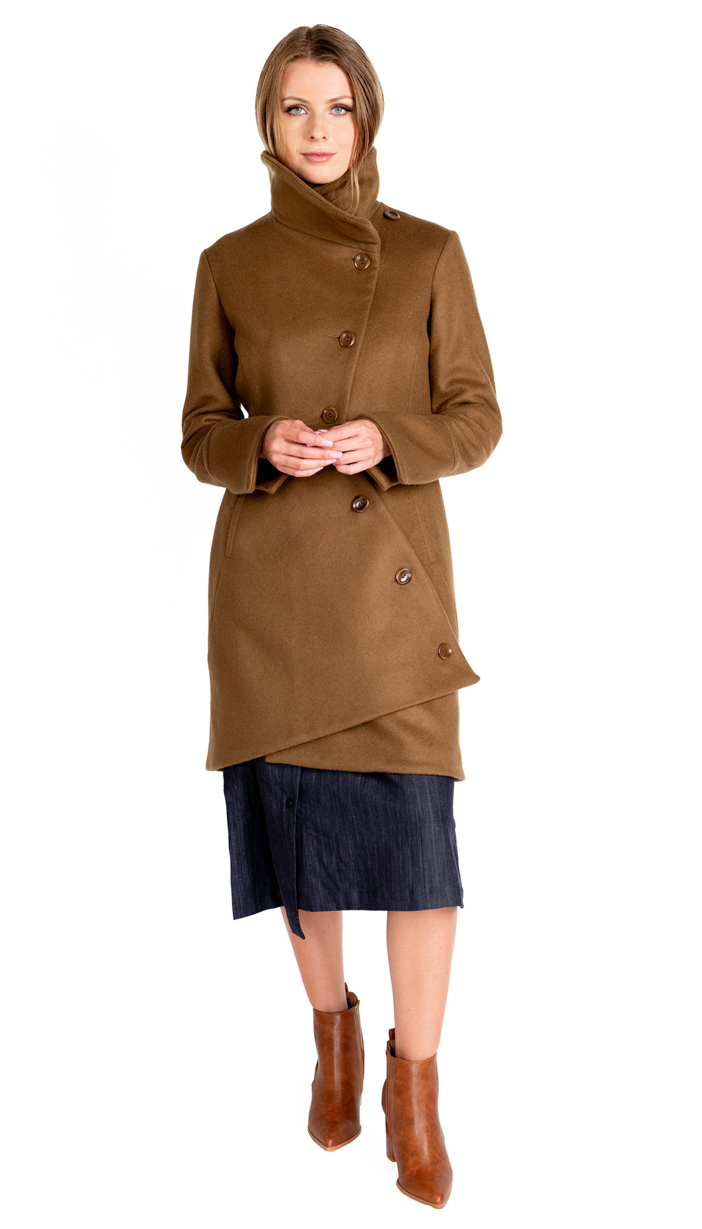 Classic Swerve Coat / Mocha
