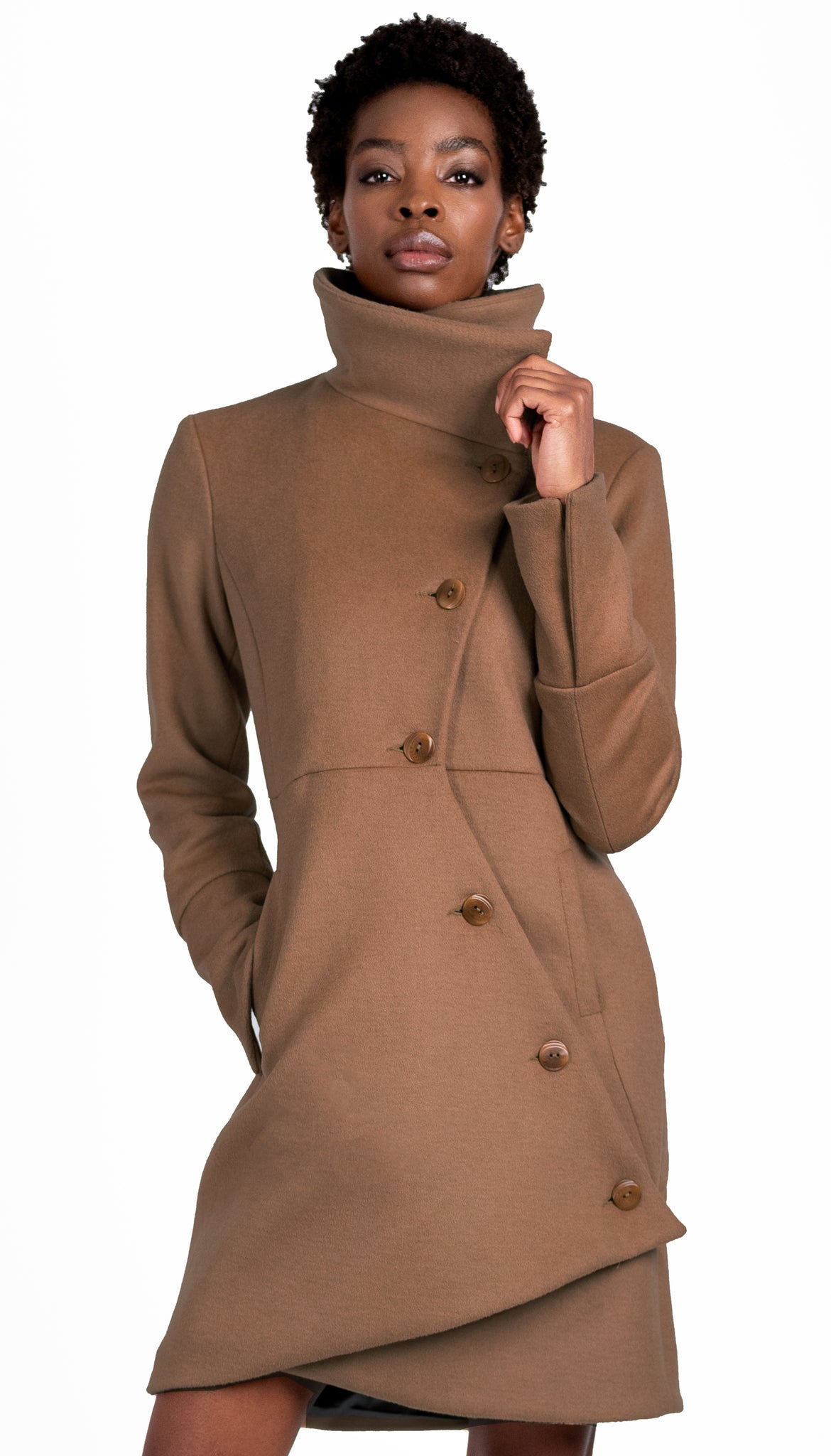 Classic Swerve Coat / Mocha