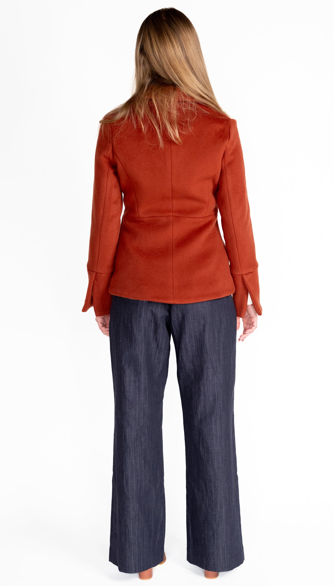 Short Swerve Coat/ Cinnamon