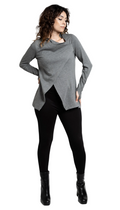Angles Tunic Top /Grey