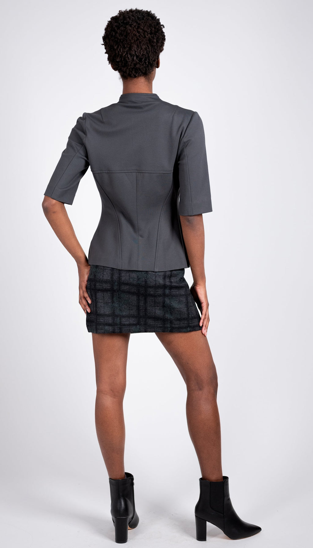Minimal Blazer/ Ponte Knit