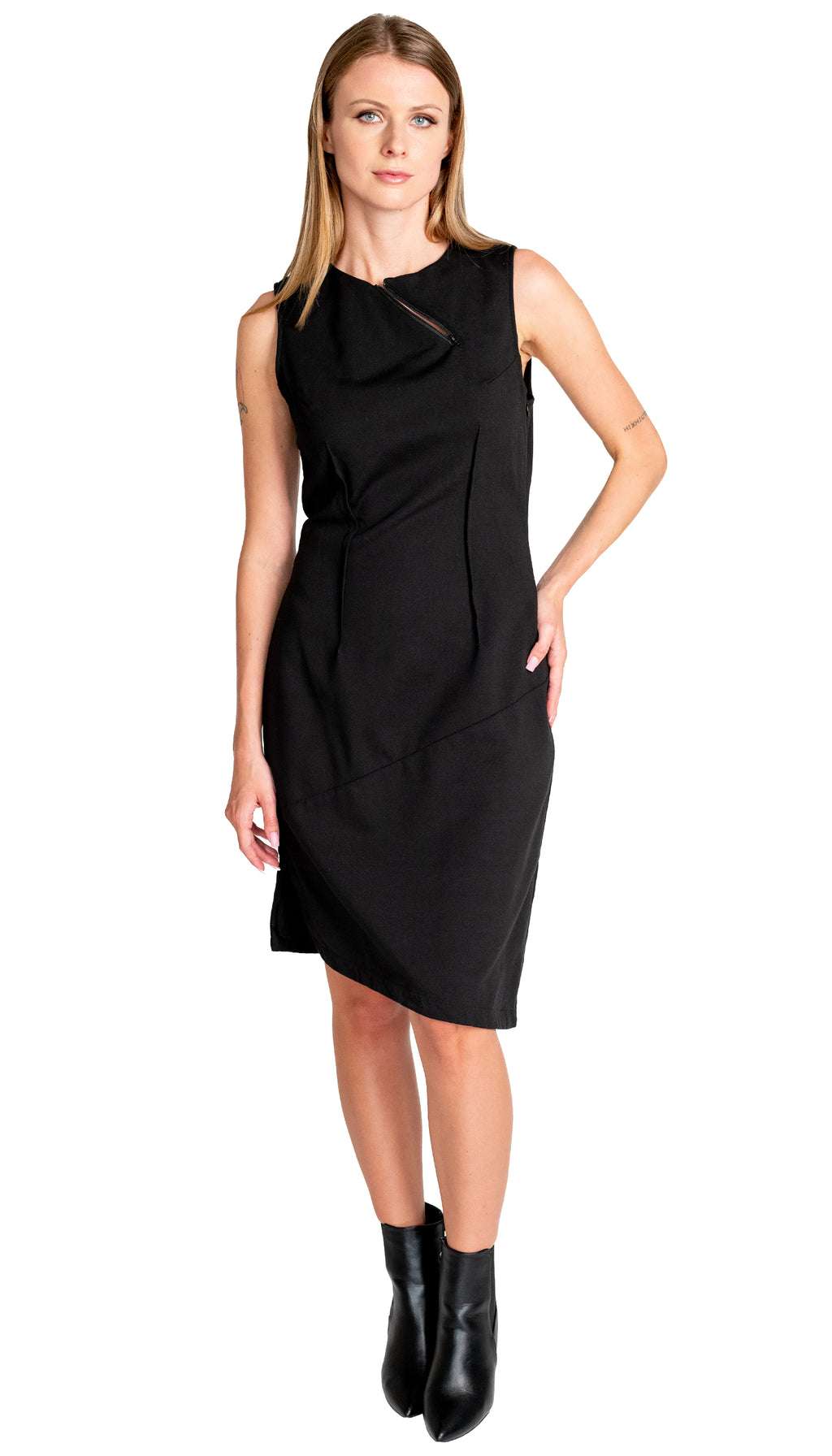 Classic Cut Out Dress / Black – naturevsfuture