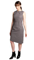 Classic Cut Out Dress / Grey