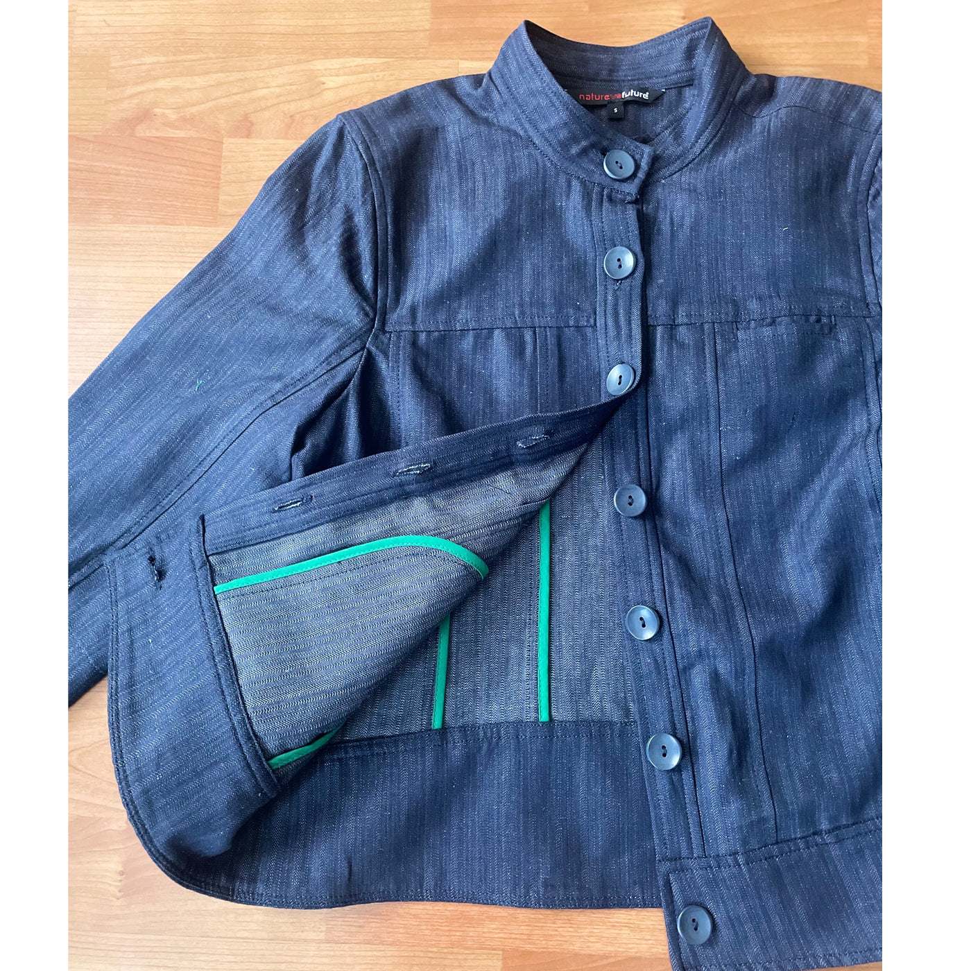 Non-Jean, Jean Jacket/ Indigo Linen