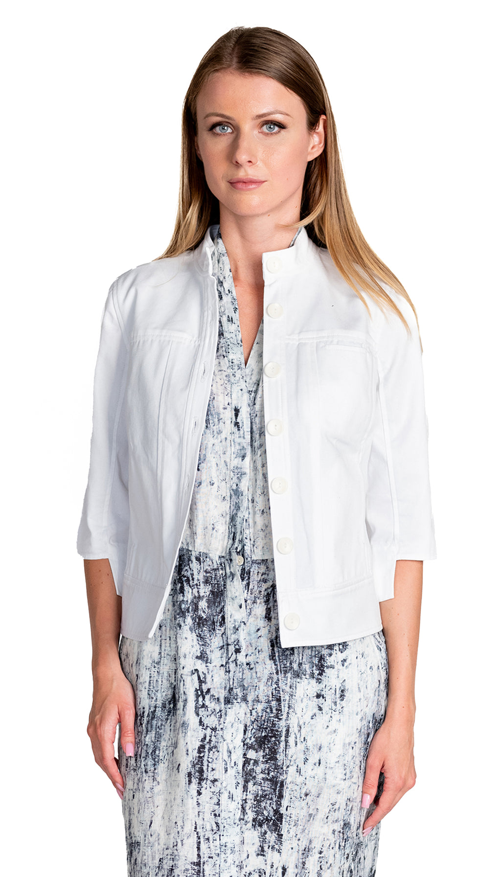 Non-Jean, Jean Jacket/ Organic Cotton Twill : White