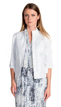 Non-Jean, Jean Jacket/ Organic Cotton Twill : White