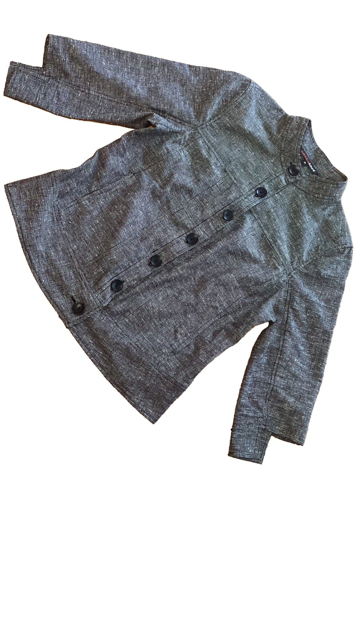 Non-Jean, Jean Jacket / Black&White Texture