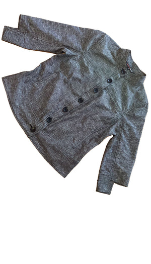 Non-Jean, Jean Jacket / Black&White Texture