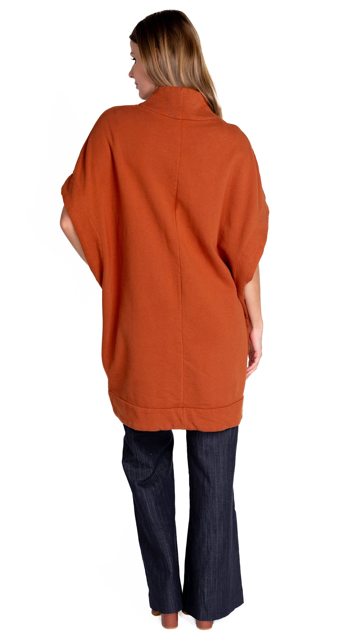 Cocoon Fleece Sweatshirt Cardi