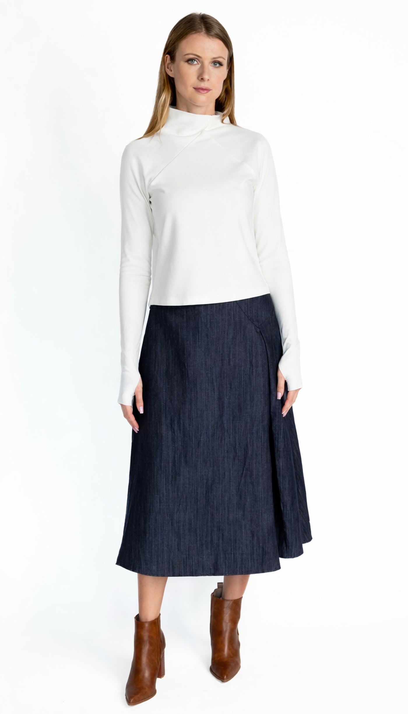 Long Sleeve Mock Top