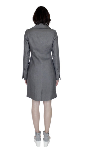 Swerve Jacket in Linen / Grey
