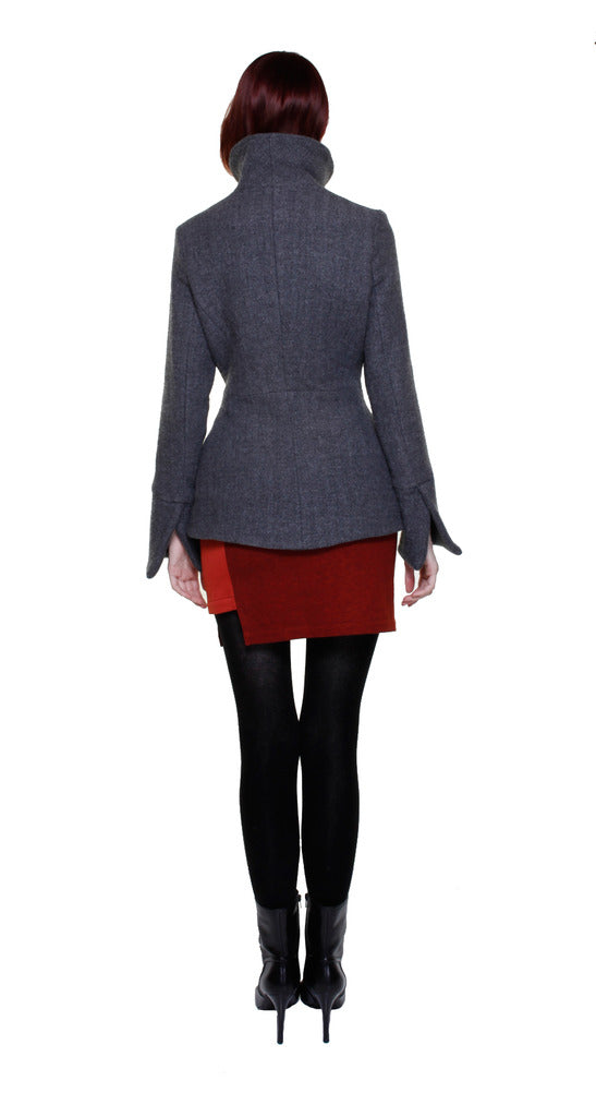 Short Swerve Coat