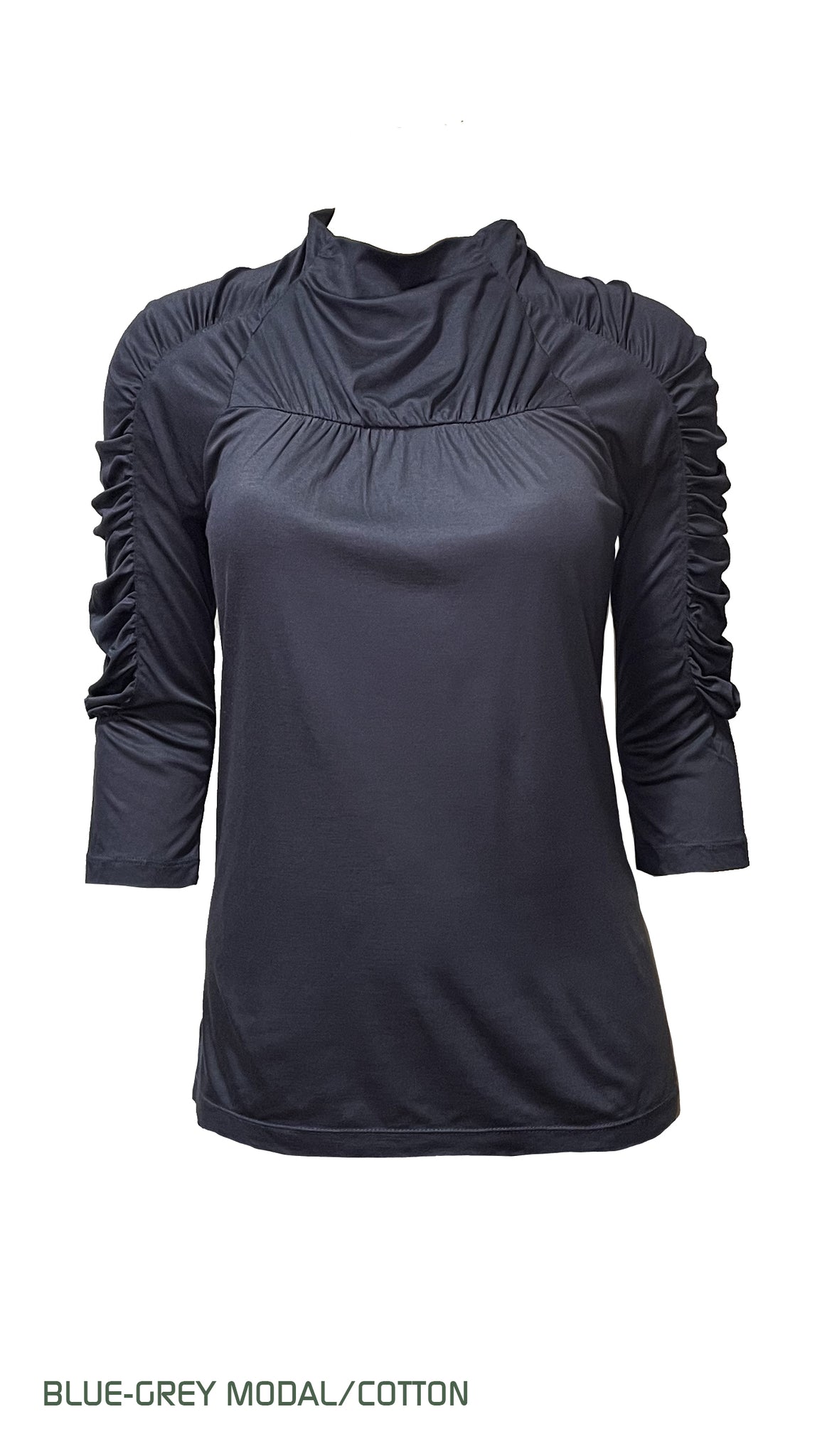 Mon Cherie Top/ Grey & Natural
