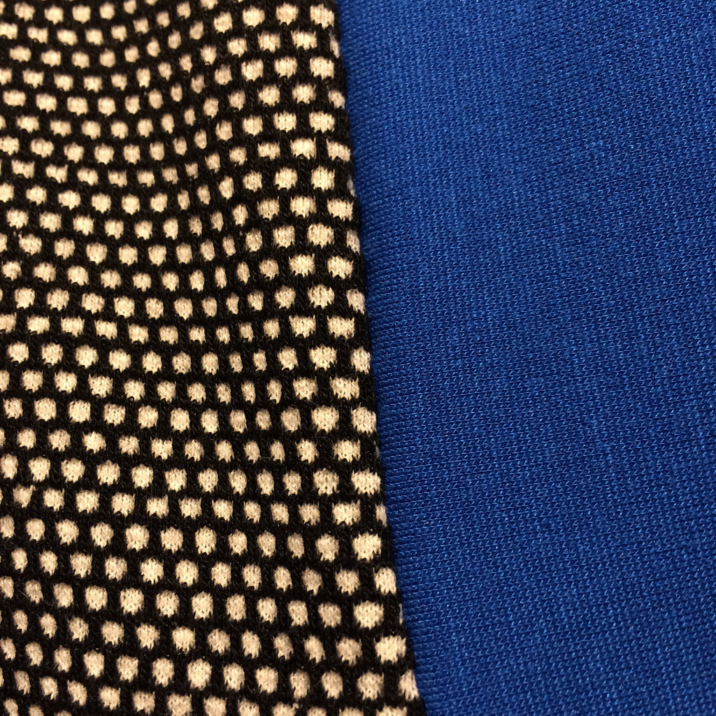 Pieced Vest/Tunic in Cobalt & Combo
