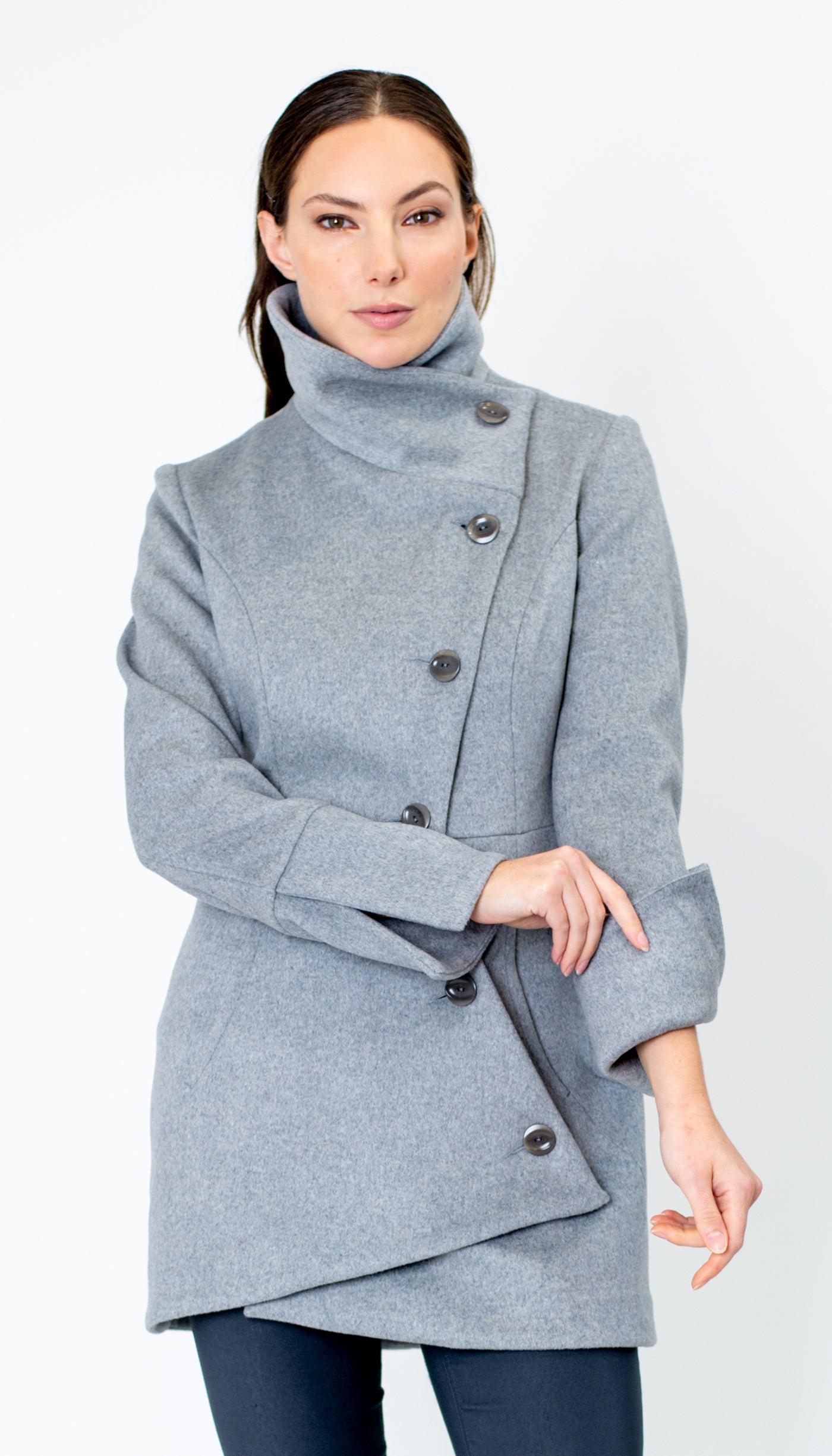 Swerve PeaCoat / Cloud Grey