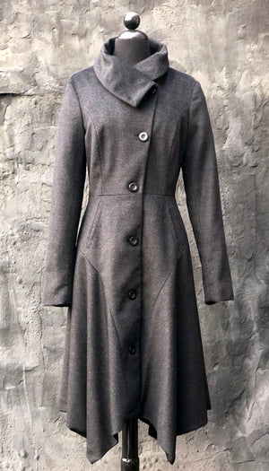 Sheridan Coat/ Charcoal