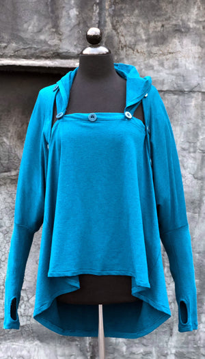 Metamorphosis Sweatshirt/ Moroccan Blue
