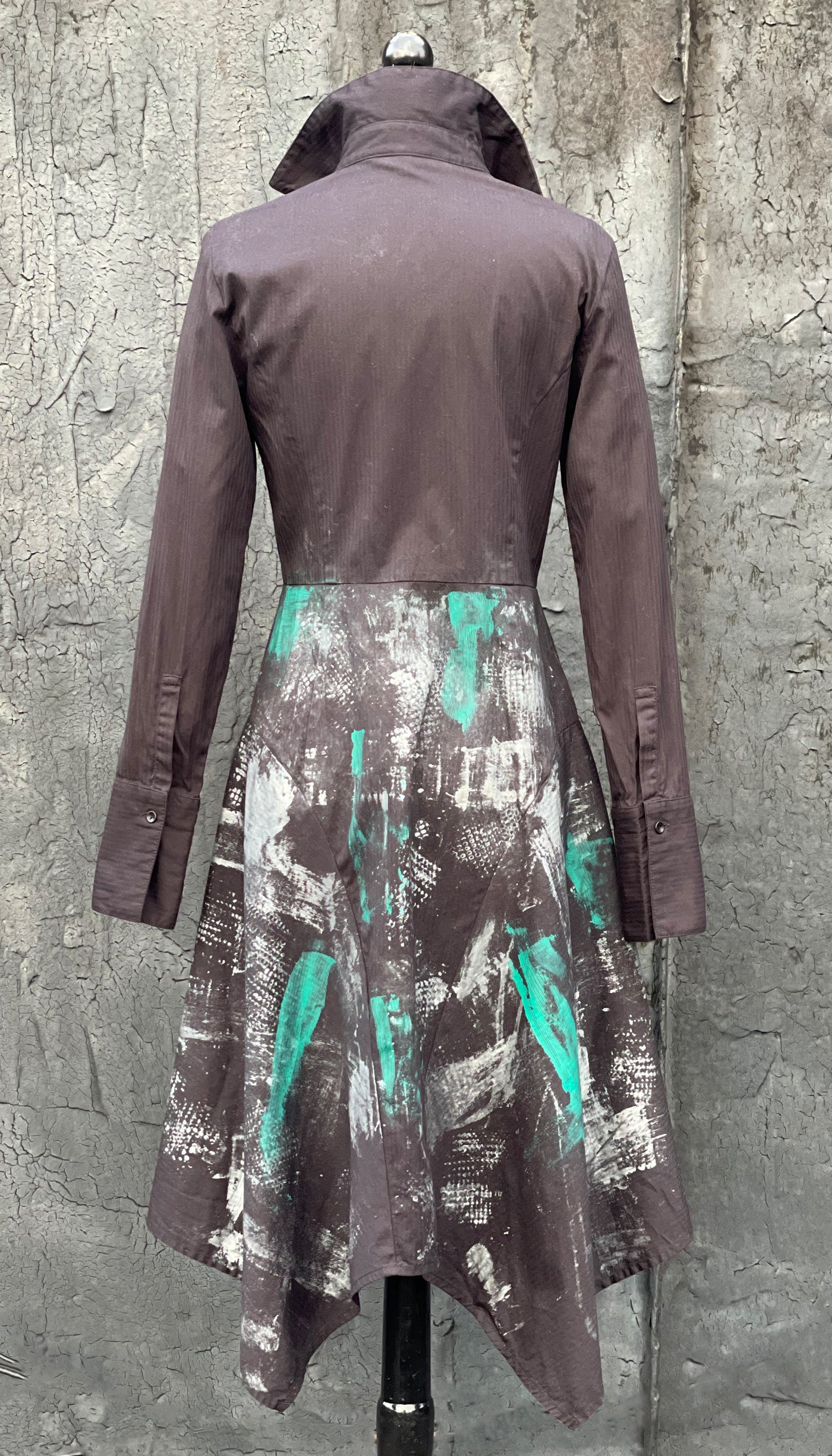 Hand Painted Sheridan Shirtdress
